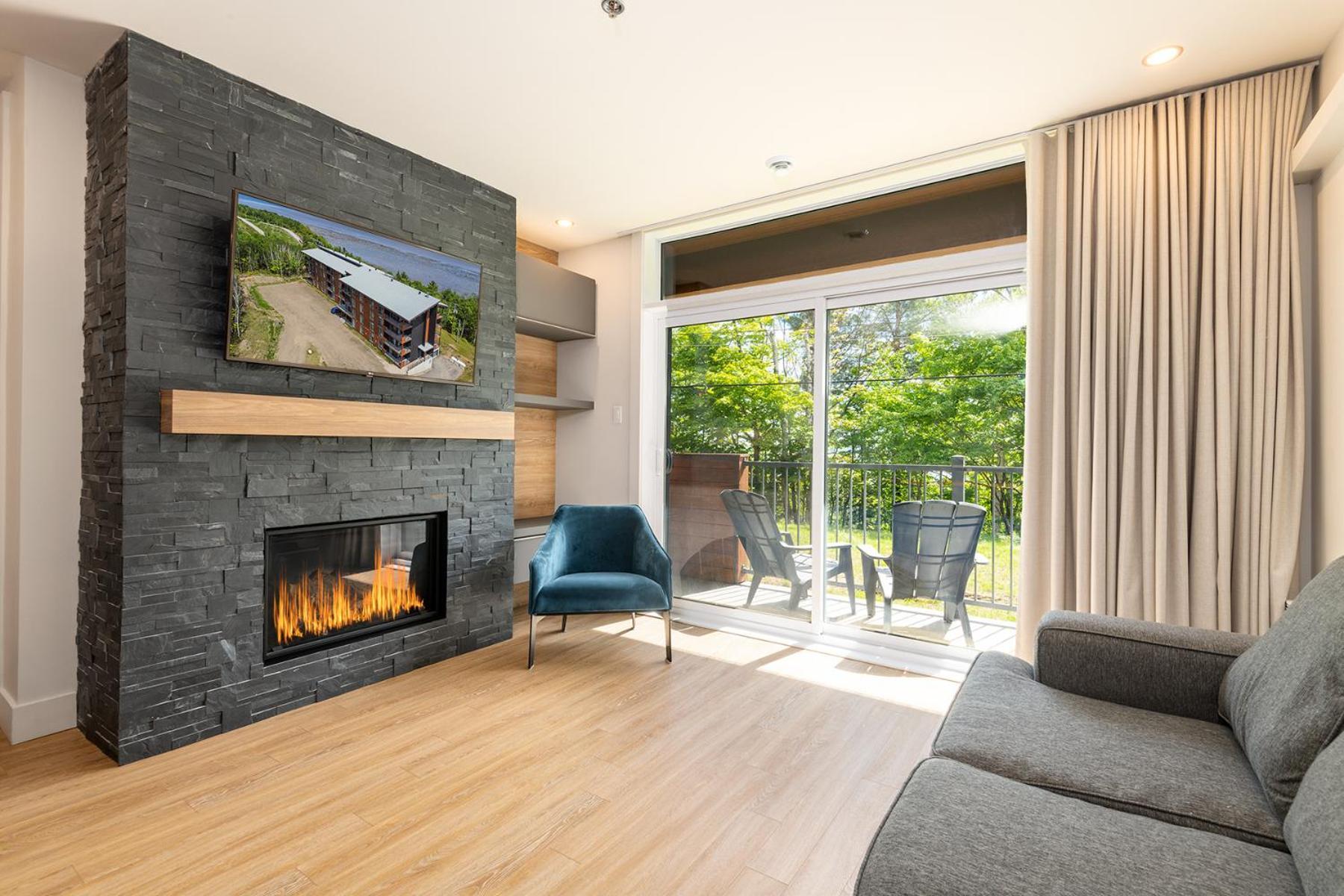 Les Appartements Du Massif De Charlevoix Petite-Riviere-Saint-Francois Pokój zdjęcie