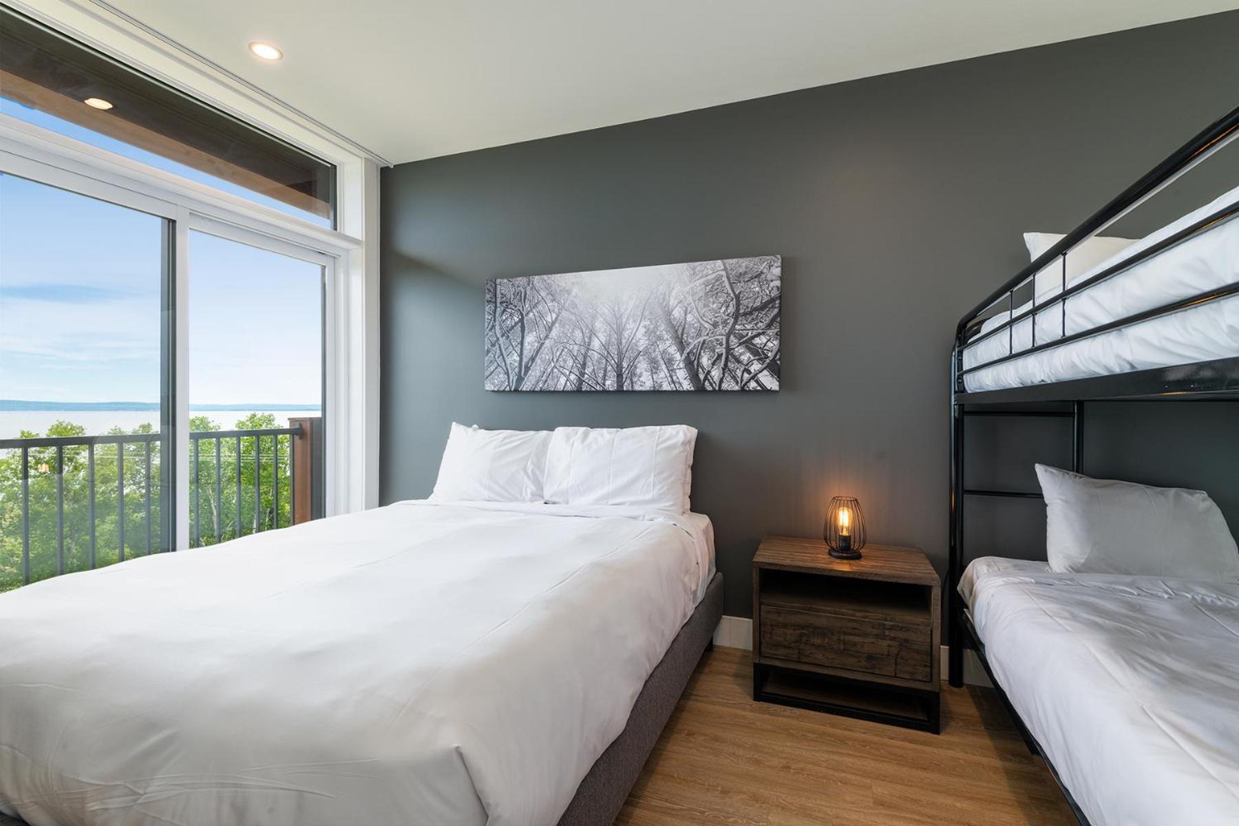 Les Appartements Du Massif De Charlevoix Petite-Riviere-Saint-Francois Pokój zdjęcie
